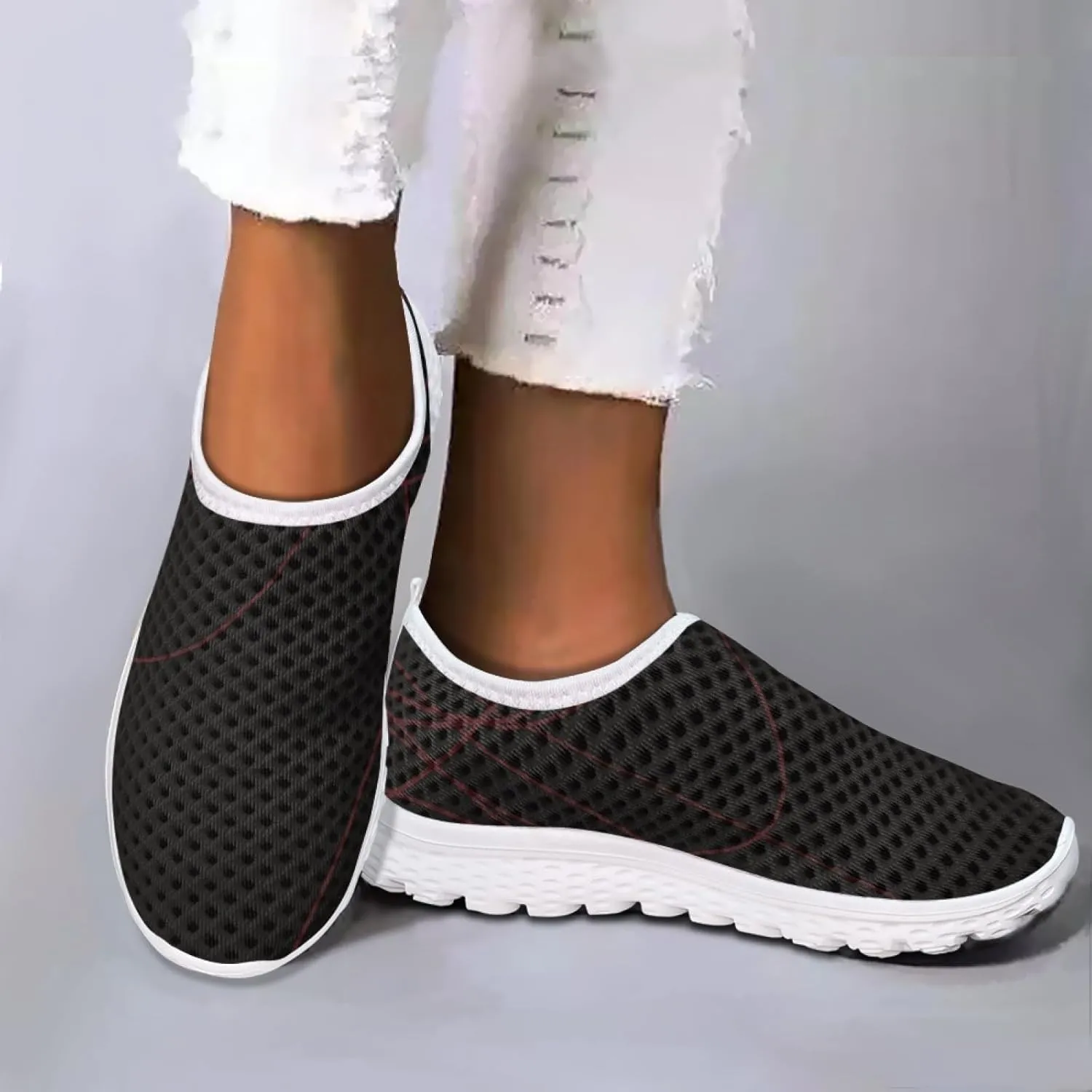 Cumagical Running Slip On Dress Shoes for Men VR Fitness Sessions Instant Comfort Wear