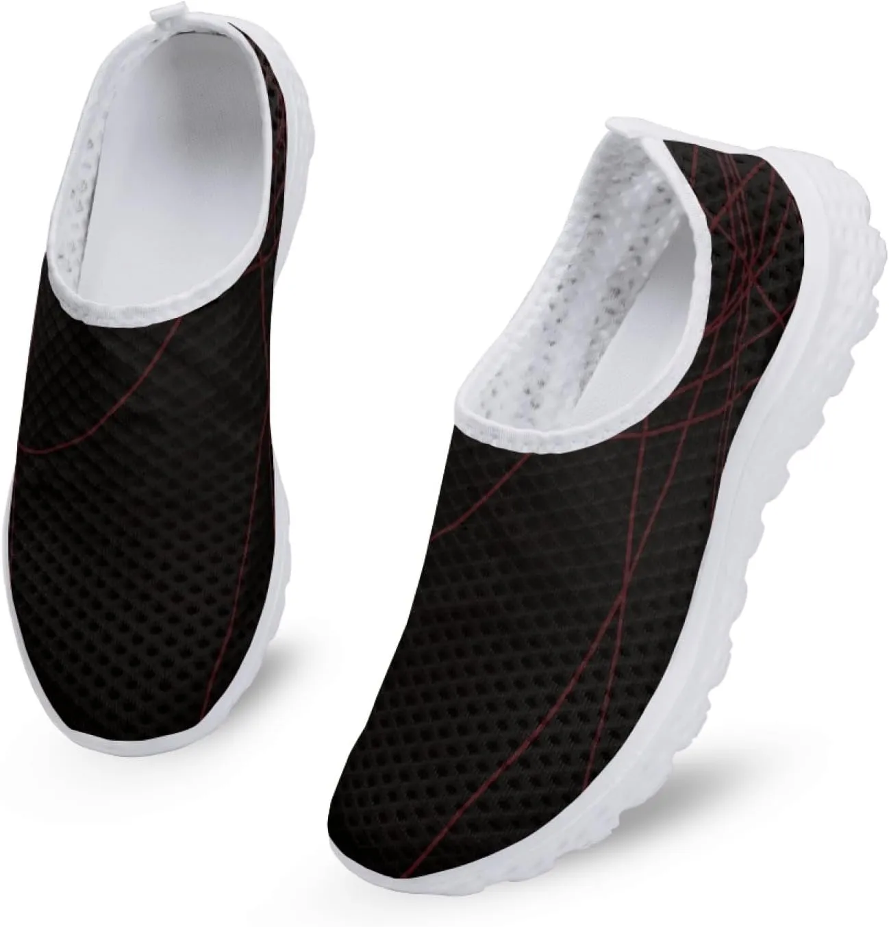Cumagical Running Slip On Dress Shoes for Men VR Fitness Sessions Instant Comfort Wear