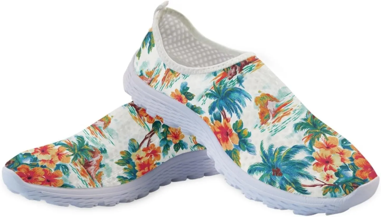 Cumagical Shoes Mesh Quick Drain Design Mens Casual Slip On Shoes