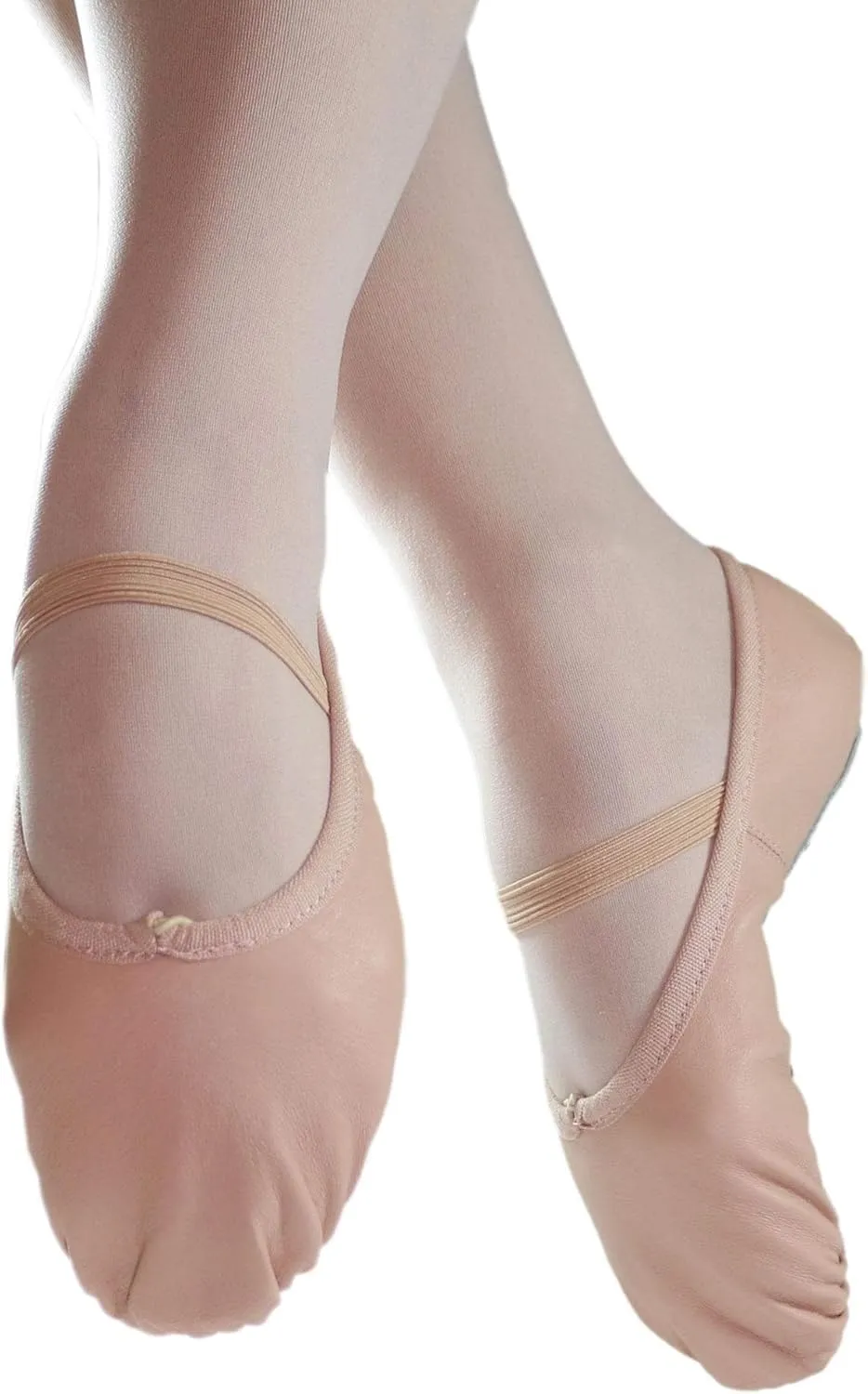 Danzcue Adult Full Sole Leather Ballet Slipper