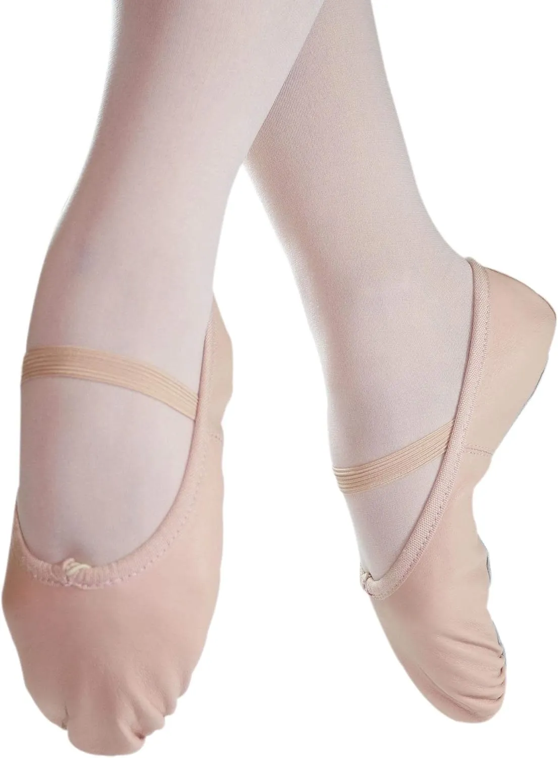Danzcue Adult Full Sole Leather Ballet Slipper