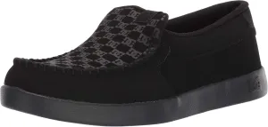 DC Men's Villain 2 Casual Slip On Skate Shoe Slipper, Black, 16