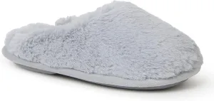 Dearfoams Kids' Washable Brin Pile Scuff Slipper