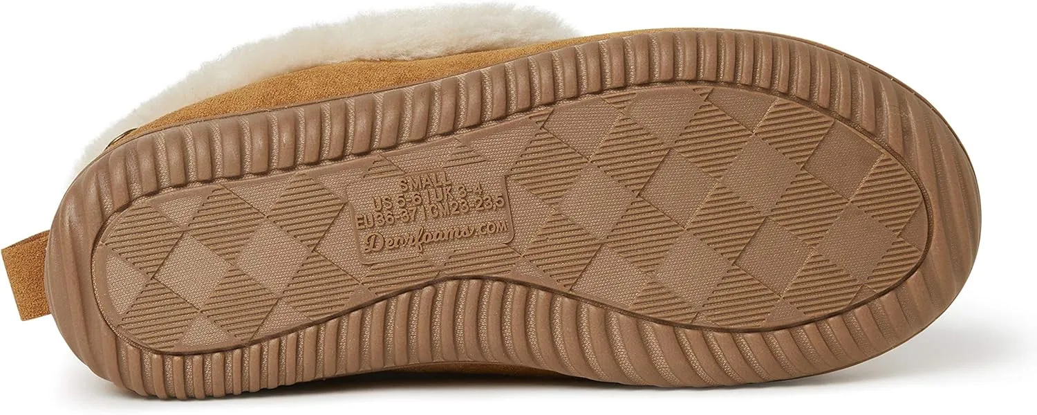 Dearfoams Women's Alpine Zurmatt Closed Back Slipper