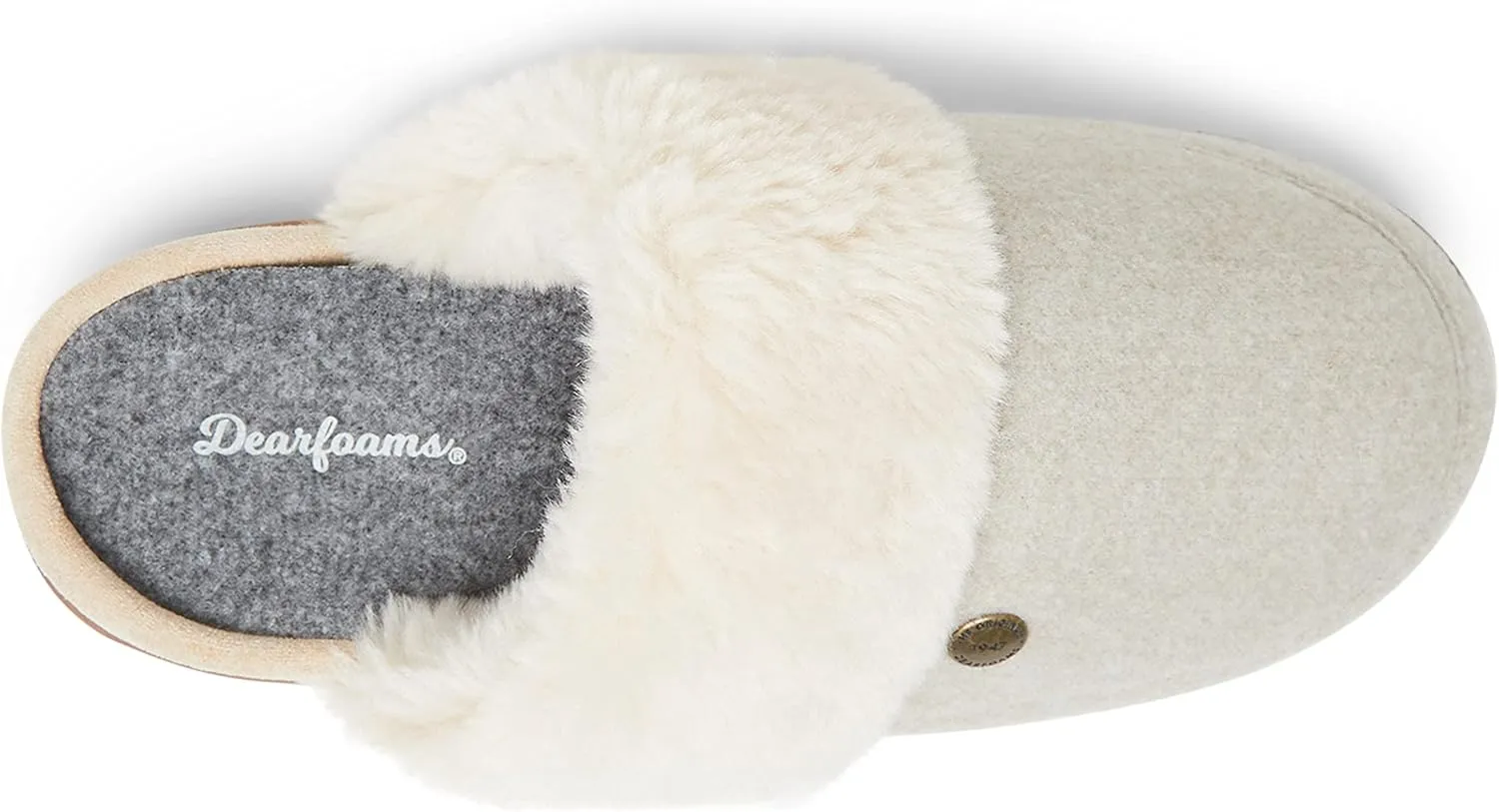 Dearfoams Women's Geneva Closed Toe Scuff Slipper