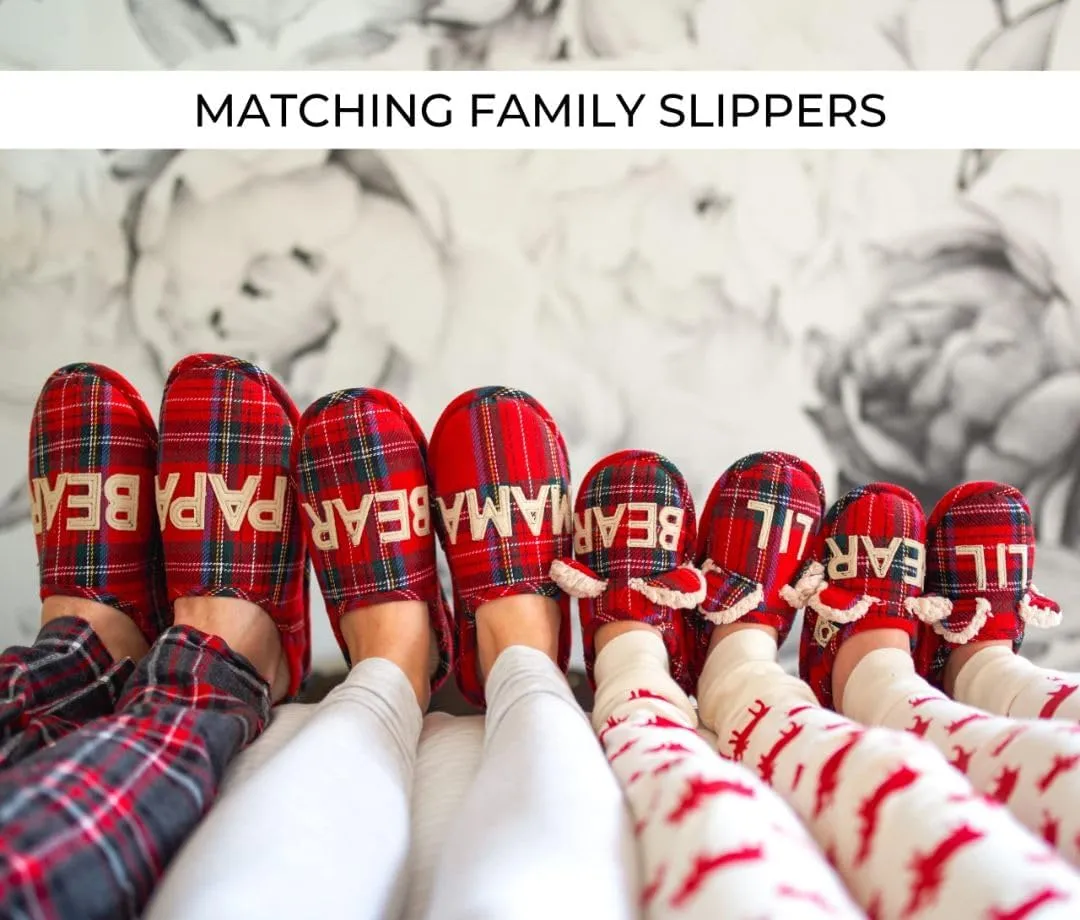 Dearfoams Women's Gifts for Mom Cute Cozy Mothers Day Mama Bear Slipper