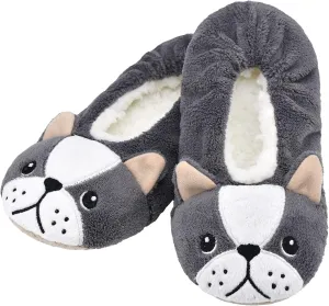 DICUIRD Kid's Animal Slipper Socks, Cartoon Cozy Fleece Indoor Kids Slipper, Fluzzy Warm Bedroom Shoes