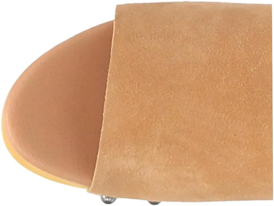 Dingo Womens Beechwood Clog Casual Sandals Casual High Heel 3" & Up - Brown