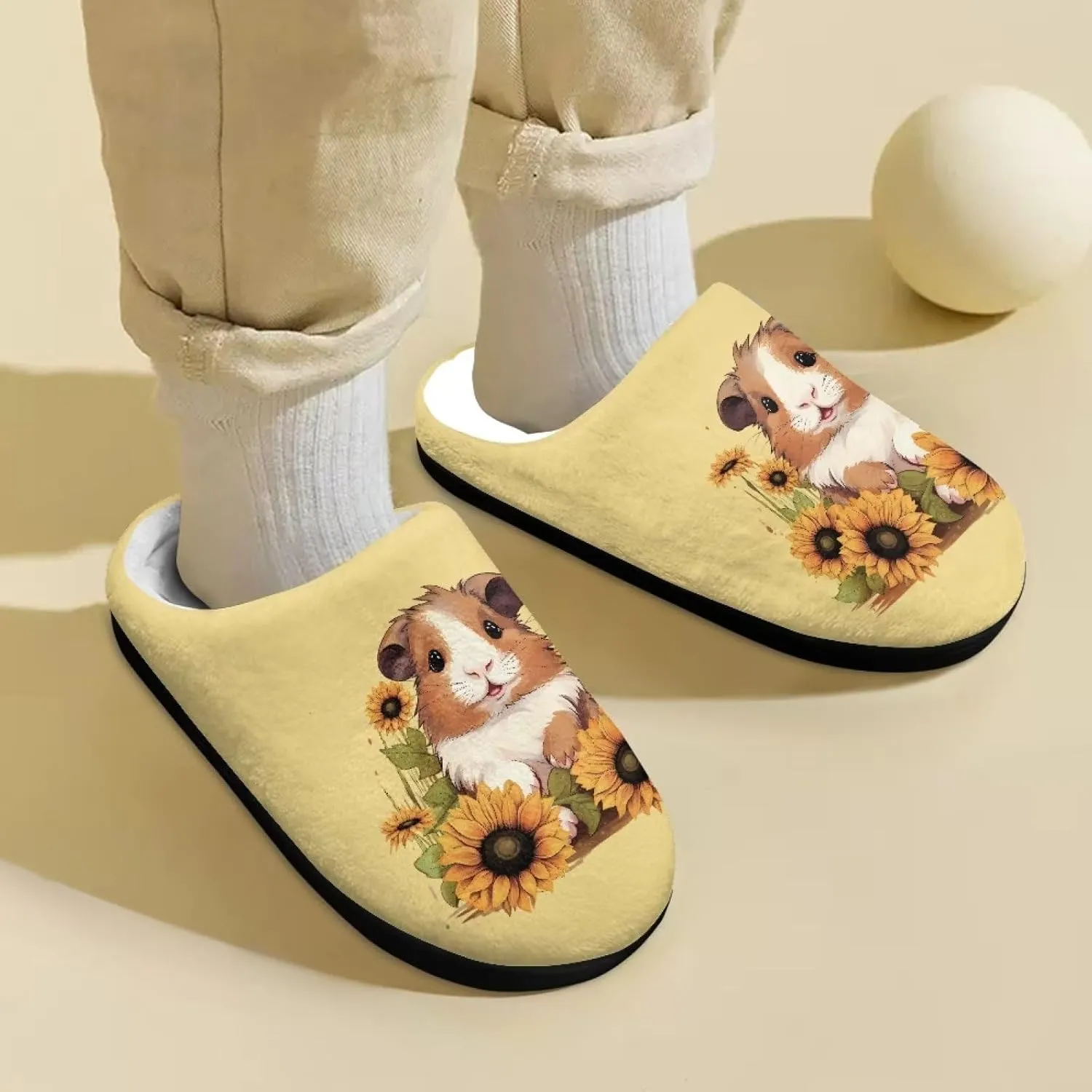 DISNIMO Kids Slippers Household Anti-Slip Indoor Home Bedroom Slippers for Girls and Boys 9-14.5