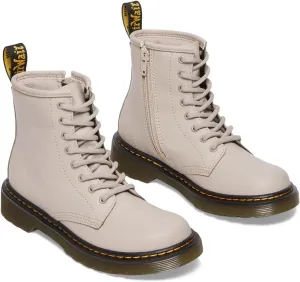 Dr. Martens Kid's Collection 1460 Lace Up Fashion Boot (Little Kid/Big Kid) - Boots for Kids - Rubber Outsole Vintage Taupe 13 UK (US 1 Little Kid) M