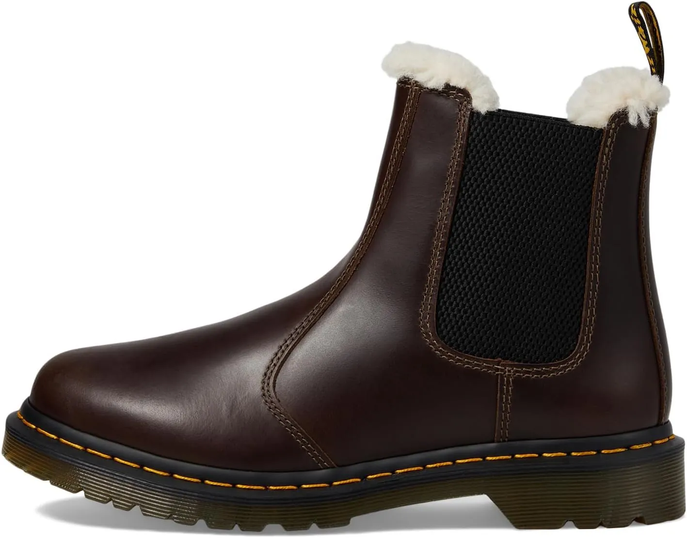 Dr. Martens Women's 2976 Leonore Faux Fur Lined Chelsea Boots