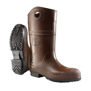 Dunlop Protective Footwear, DuraPro XCP Steel Toe, 100% Waterproof Polyblend PVC Material, Comfortable DURAPRO Energizing Insoles, Lightweight and Durable Protective Footwear, 8408600.06, Size 6 US, Black