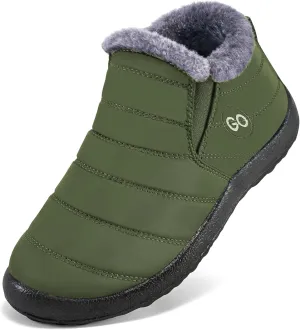 DUOYANGJIASHA Womens Snow Boots Winter Shoes Warm Fur Lined Ankle Booties Waterproof Comfortable Boots for Women