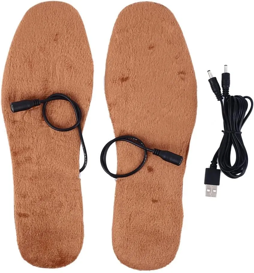Electric Heating Insoles Winter Keep Warm Foot Shoes Heated for Shoes Boots Heater Warm Foot Pads