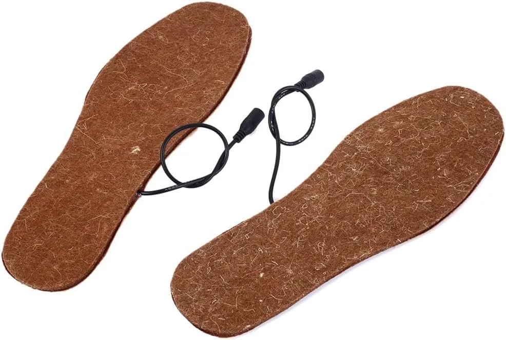 Electric Heating Insoles Winter Keep Warm Foot Shoes Heated for Shoes Boots Heater Warm Foot Pads