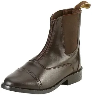 EQUISTAR Childs All-Weather Synthetic Zip Paddock Boots