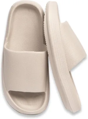 EVA Sandals for Women & Men, Unisex Slides Sandals, Lightweight House Slippers, Thick Sole Indoor & Bathroom Shoes