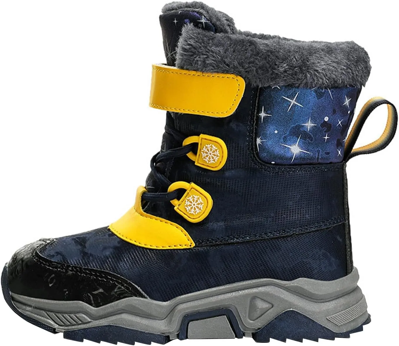 Fashion Big Kids Winter Water Proof Flat Keep Warm Snow Boots Comfortable Mid Boots Shoes Shoes Girls Size 6