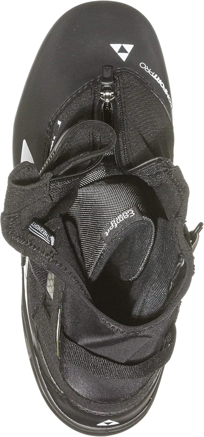 Fischer Men's XC Comfort PRO Adult Warm Lightweight Durable Stable Non Slip Fitness Outdoor Nordic Cross Country Ski Boots
