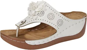 Flip Flops For Ladies Summer Wedges Shoes Women Slippers Bohemian Sandals Fashion Shoes Hiking Necessities