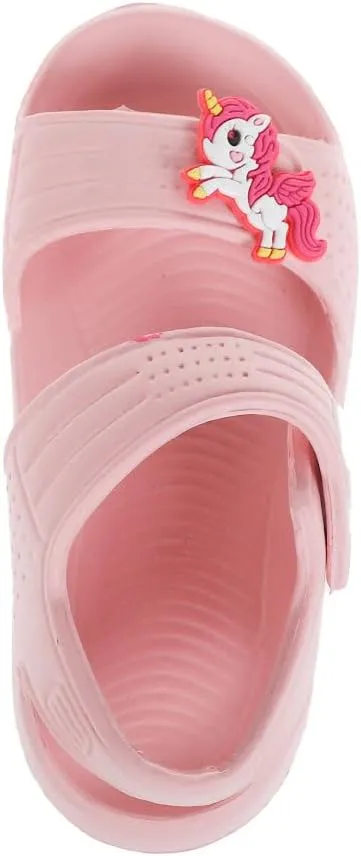 Foamwalk Girl's EVA Slides Fisherman, Buckle Clogs Kids Cloud Slides - Slip On Sandals for Girls Toddler/Little Kid/Big Kid