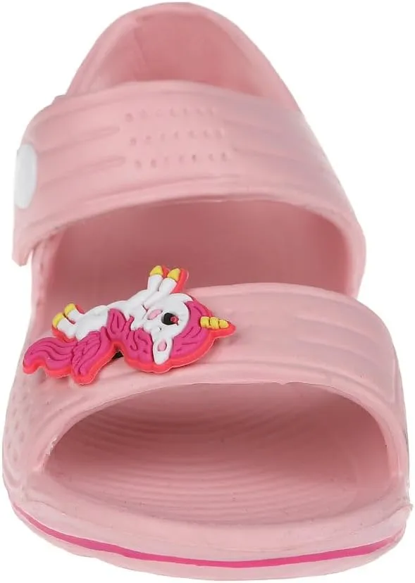 Foamwalk Girl's EVA Slides Fisherman, Buckle Clogs Kids Cloud Slides - Slip On Sandals for Girls Toddler/Little Kid/Big Kid