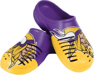 FOCO Men's NFL Team Logo Garden Water Sandals Shoes Slipper Clogs