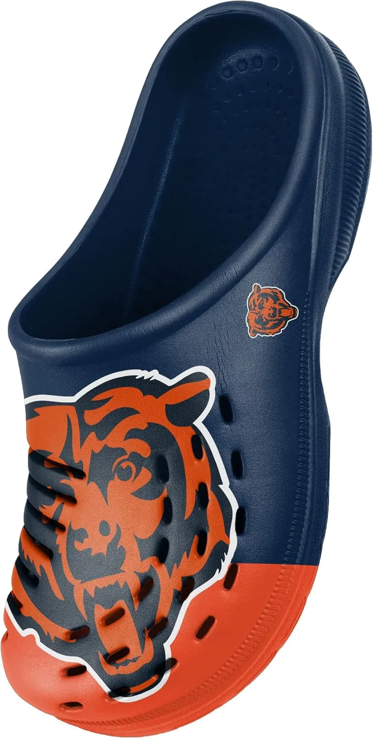 FOCO Men's NFL Team Logo Garden Water Sandals Shoes Slipper Clogs