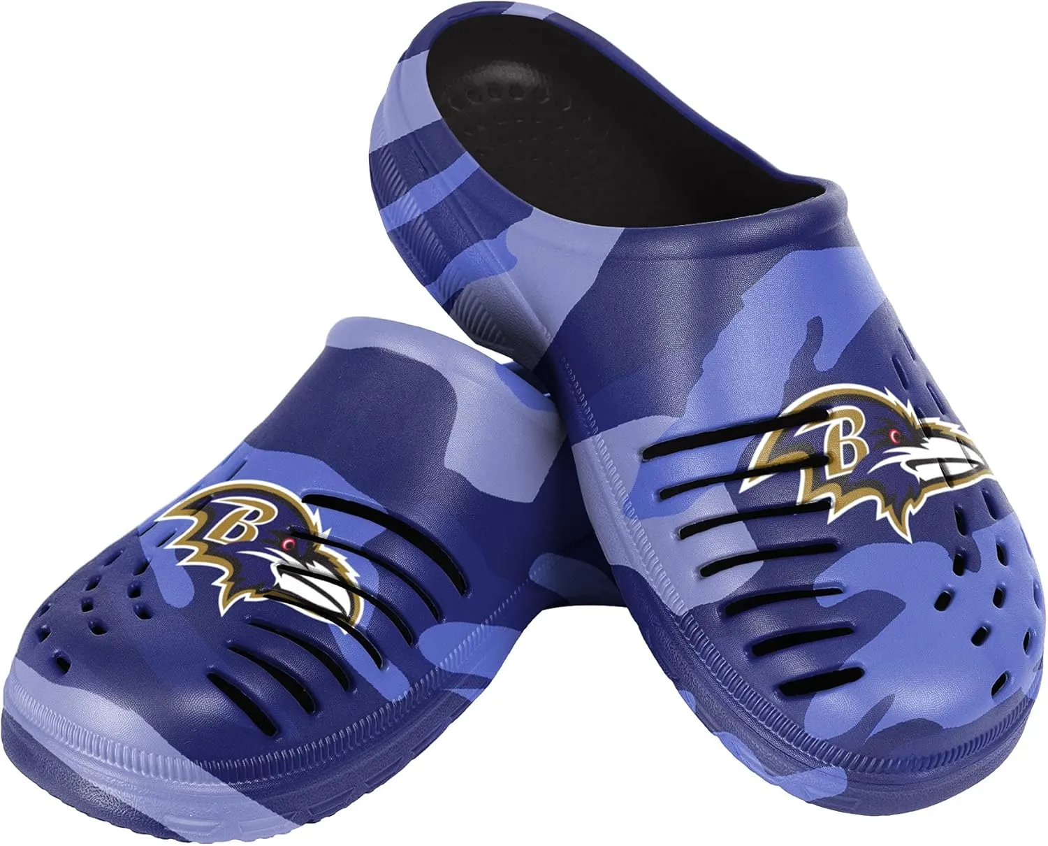 FOCO Men's NFL Team Logo Garden Water Sandals Shoes Slipper Clogs