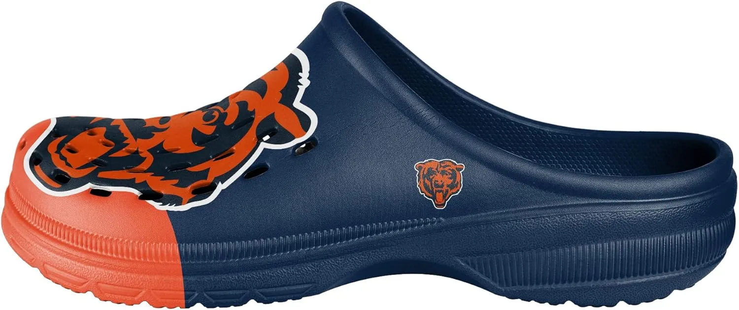 FOCO Men's NFL Team Logo Garden Water Sandals Shoes Slipper Clogs