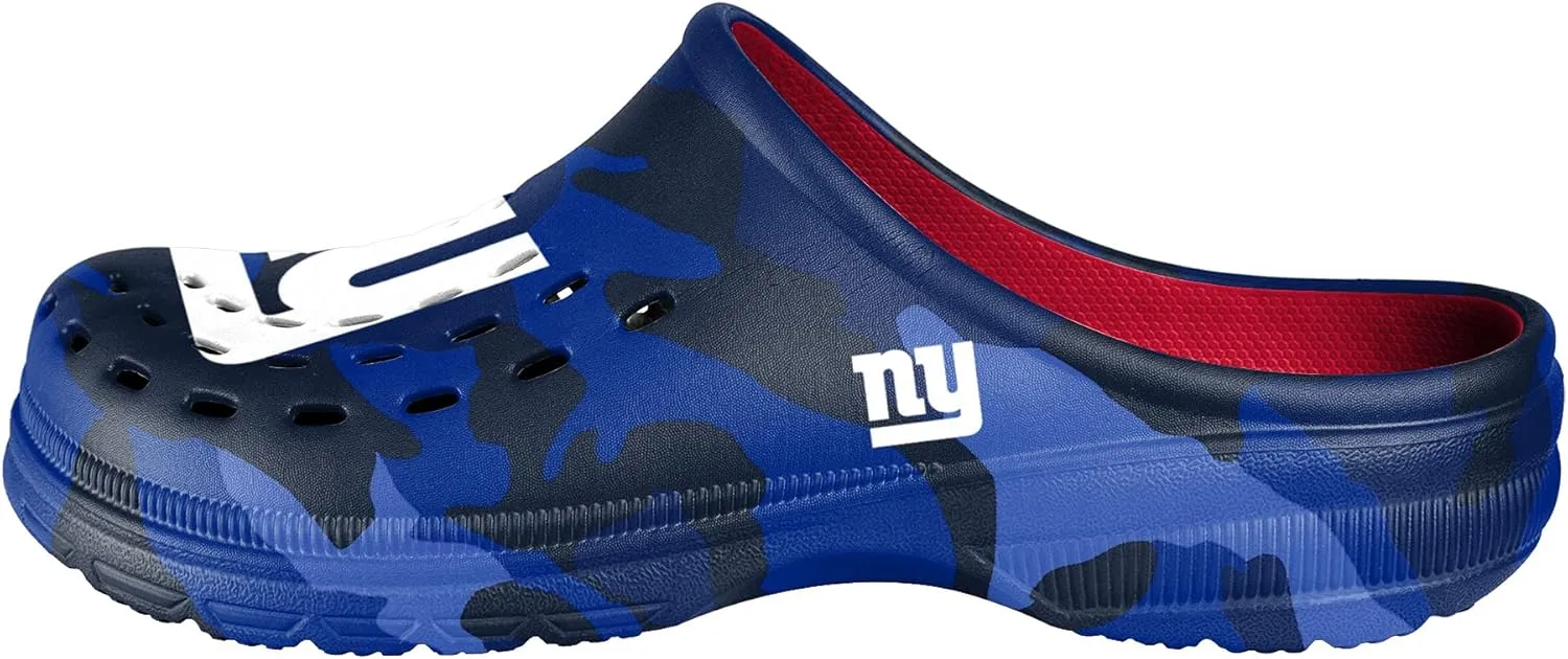 FOCO Men's NFL Team Logo Garden Water Sandals Shoes Slipper Clogs