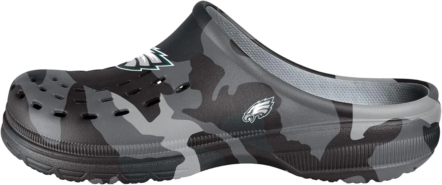 FOCO Men's NFL Team Logo Garden Water Sandals Shoes Slipper Clogs