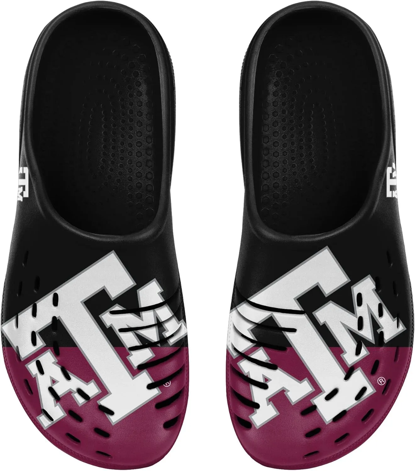 FOCO Men's NFL Team Logo Garden Water Sandals Shoes Slipper Clogs