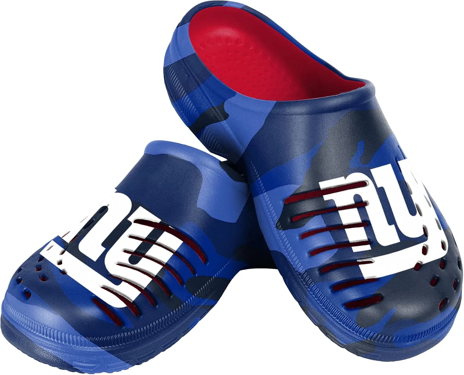 FOCO Men's NFL Team Logo Garden Water Sandals Shoes Slipper Clogs