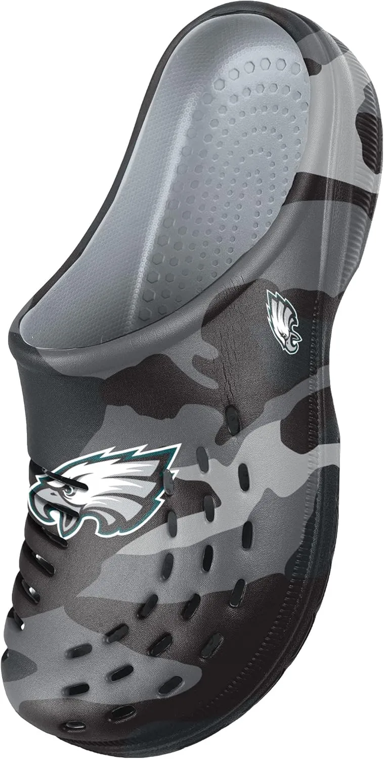 FOCO Men's NFL Team Logo Garden Water Sandals Shoes Slipper Clogs