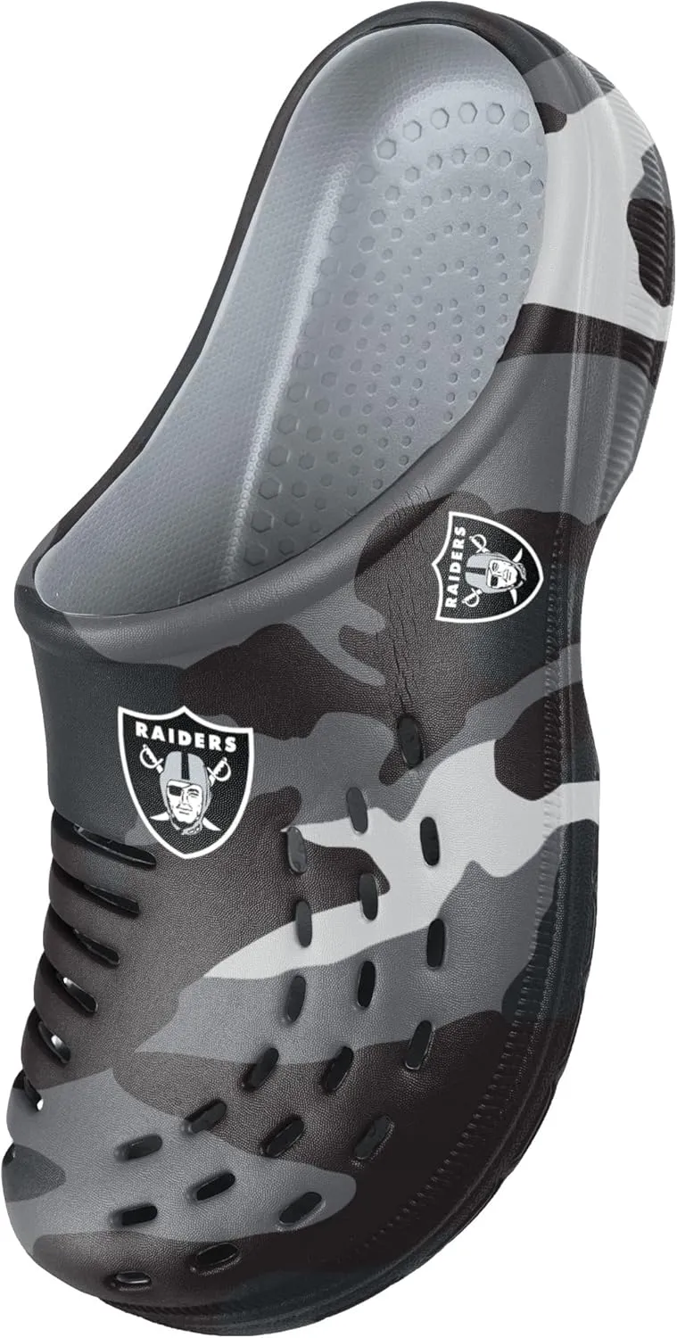FOCO Men's NFL Team Logo Garden Water Sandals Shoes Slipper Clogs
