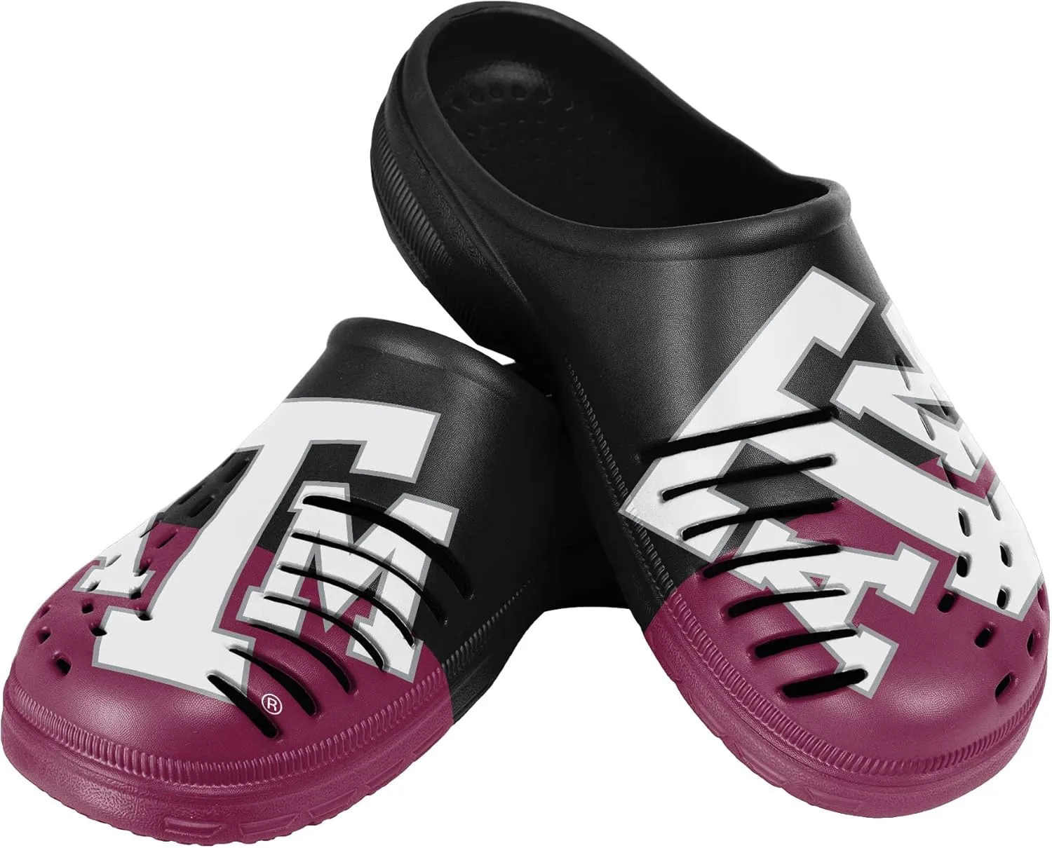 FOCO Men's NFL Team Logo Garden Water Sandals Shoes Slipper Clogs