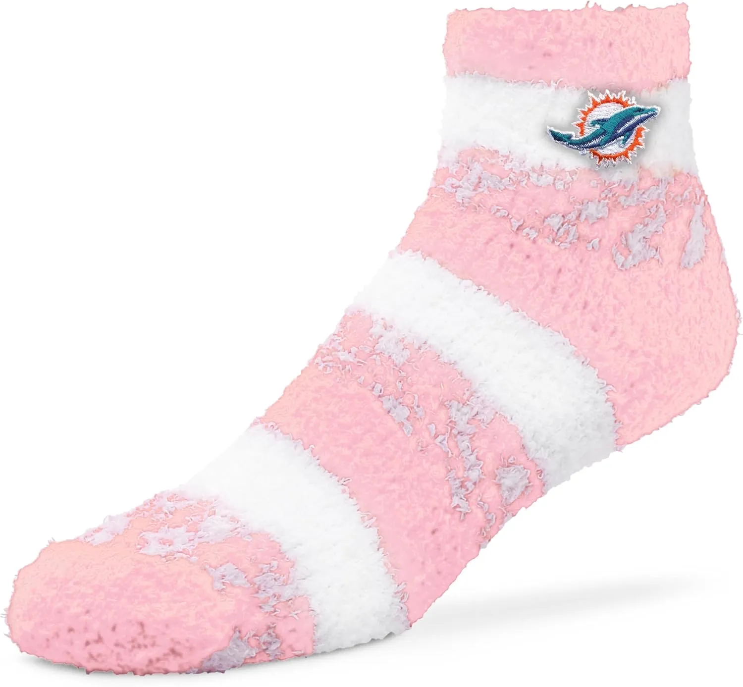 For Bare Feet NFL Cozy Soft Slipper Socks - Home Socks for Ultimate Comfort - Gameday Apparel - Luxuriously Plush and Cozy -