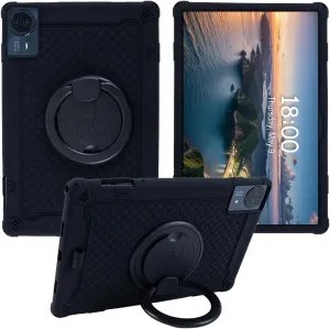 for TECLAST T65Max 13 inch Android Tablets Case,Soft Protective,BOVUGAC Soft Silicone Adjustable Stand Shockproof Kids Friendly for TECLAST T65Max Table(Black)