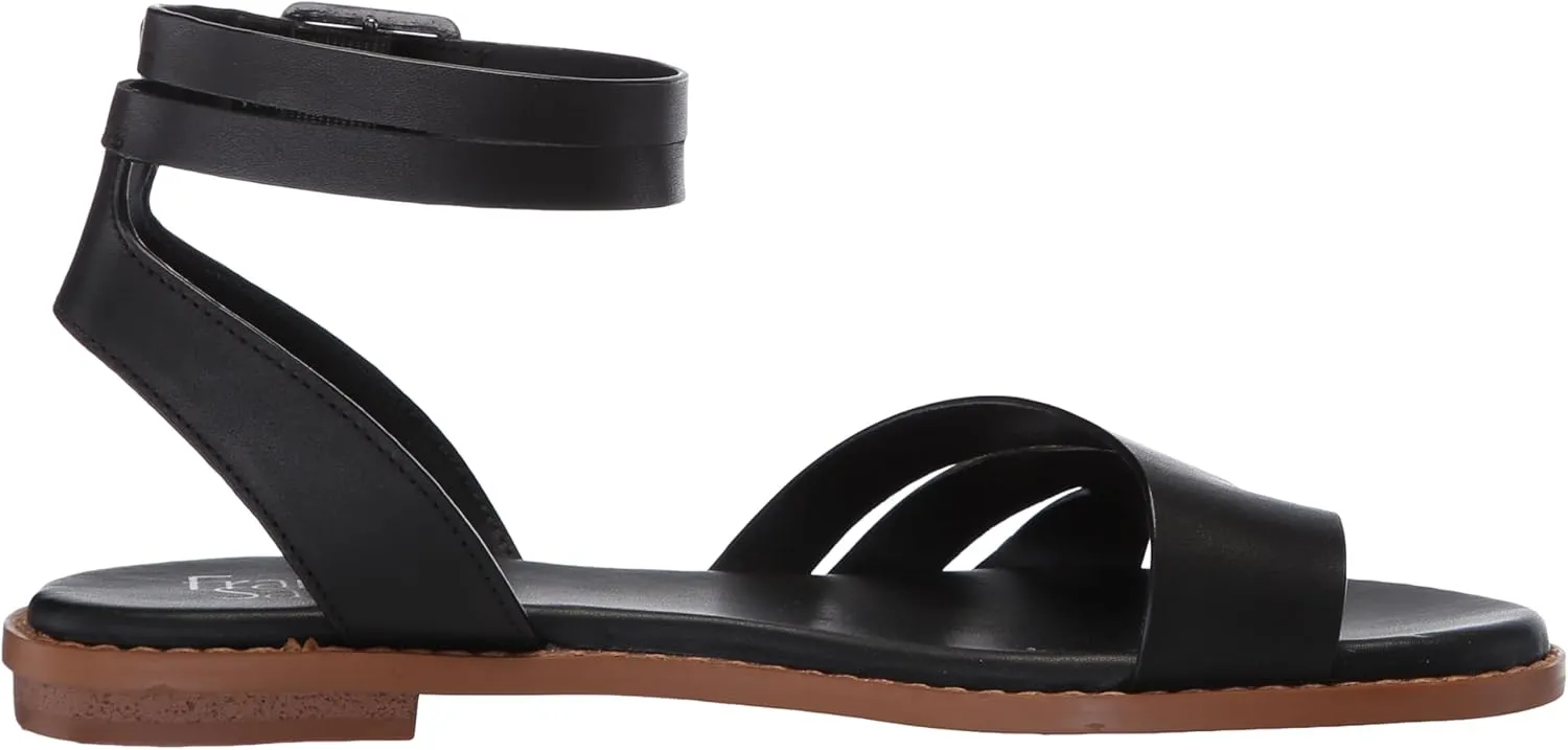 Franco Sarto Women's Greene Ankle Strap Flat Sandals