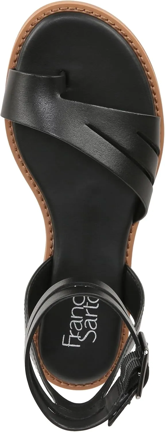 Franco Sarto Women's Greene Ankle Strap Flat Sandals