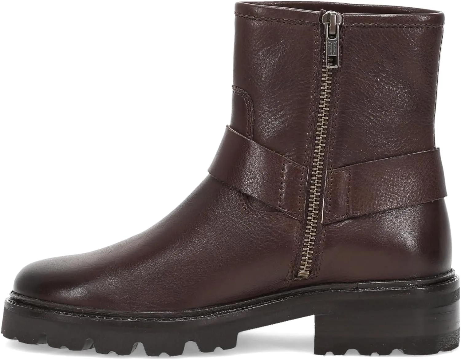 Frye Olivia Harness Short Boots for Women - Soft Leather & Suede, Chunky Heel, EVA Outsole, Versatile Colors