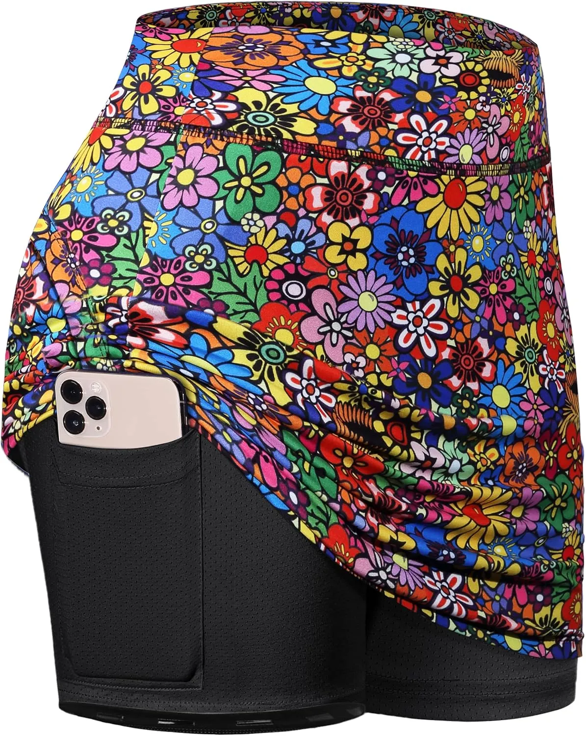 Fulbelle Tennis Skirts for Women with Pockets High Waisted Athletic Golf Skorts Skirts