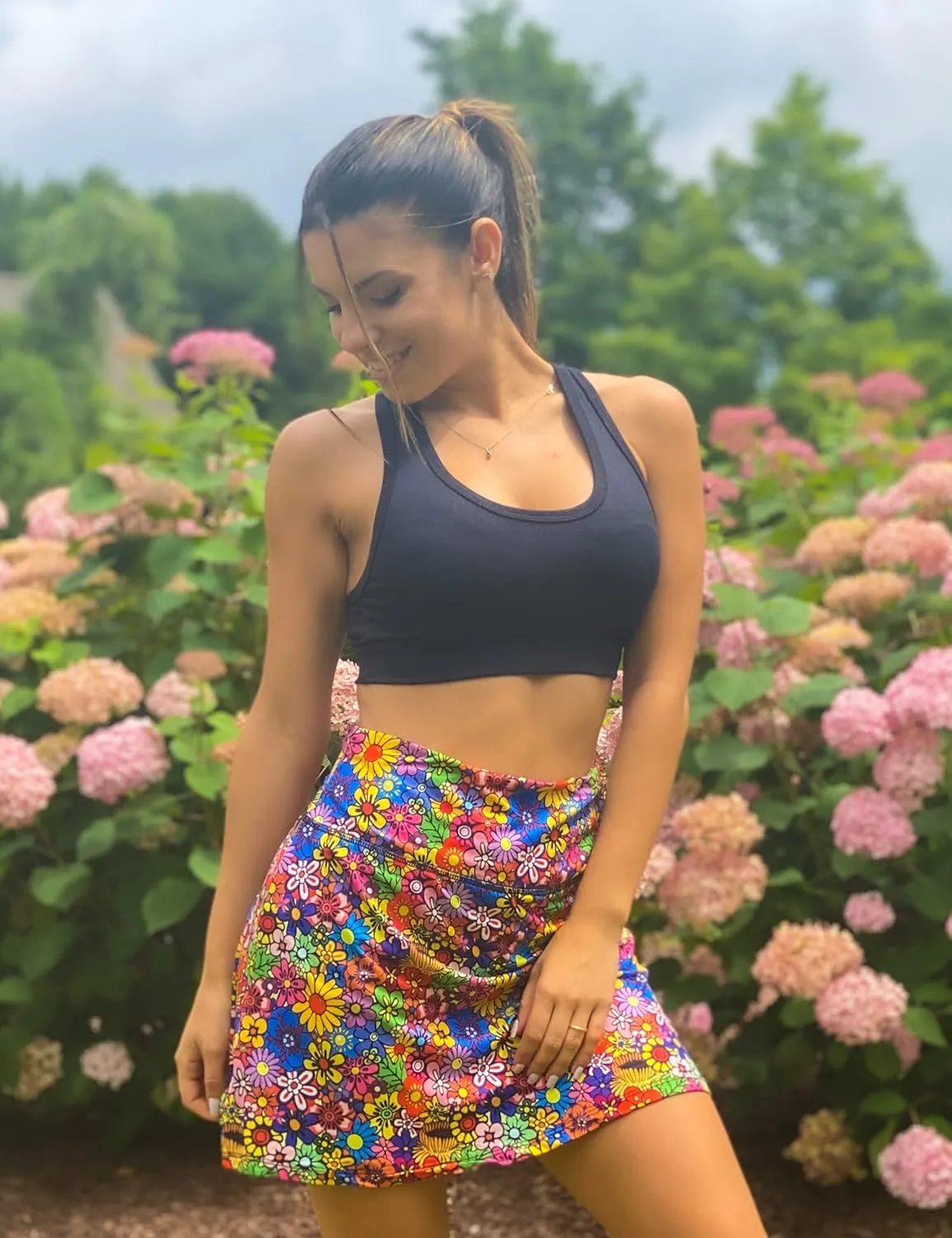 Fulbelle Tennis Skirts for Women with Pockets High Waisted Athletic Golf Skorts Skirts
