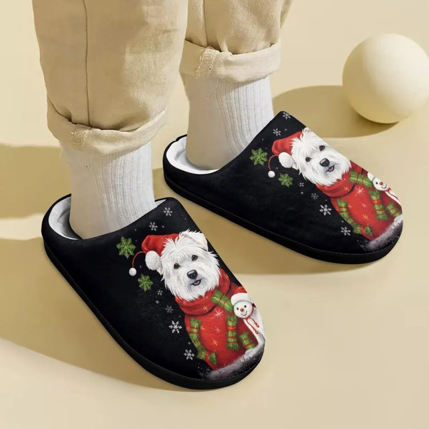 Fuzzy Slippers for Kids Non-slip Lightweight Washable