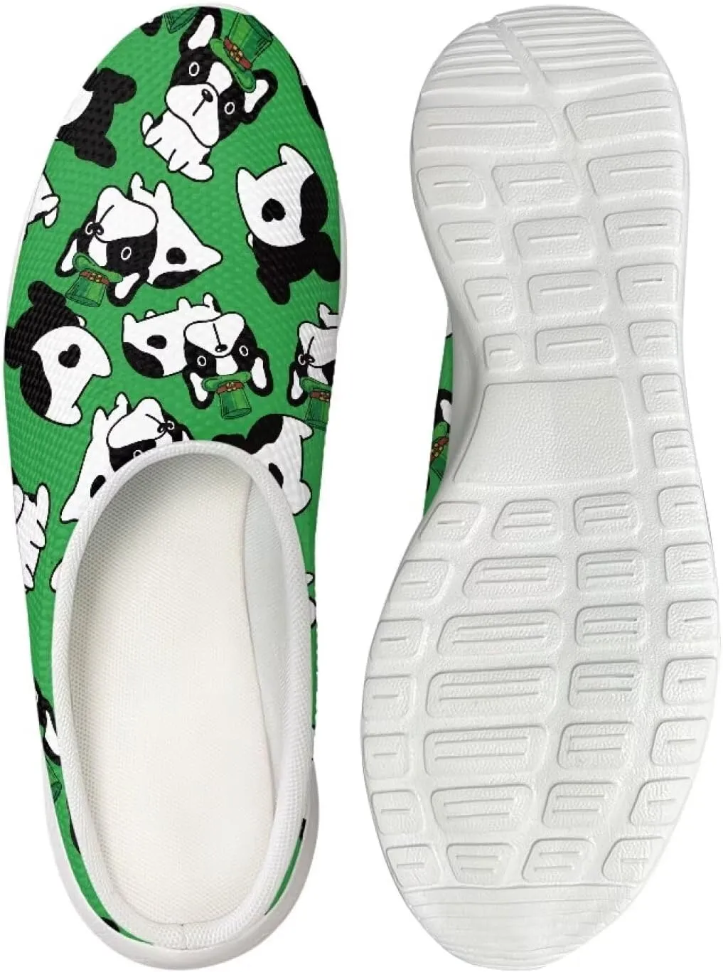 Garden Shoes Womens Slip On Mesh Garden Clogs Rubber Sole Garden Sandals