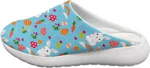 Garden Shoes Womens Slip On Mesh Garden Clogs Rubber Sole Garden Sandals