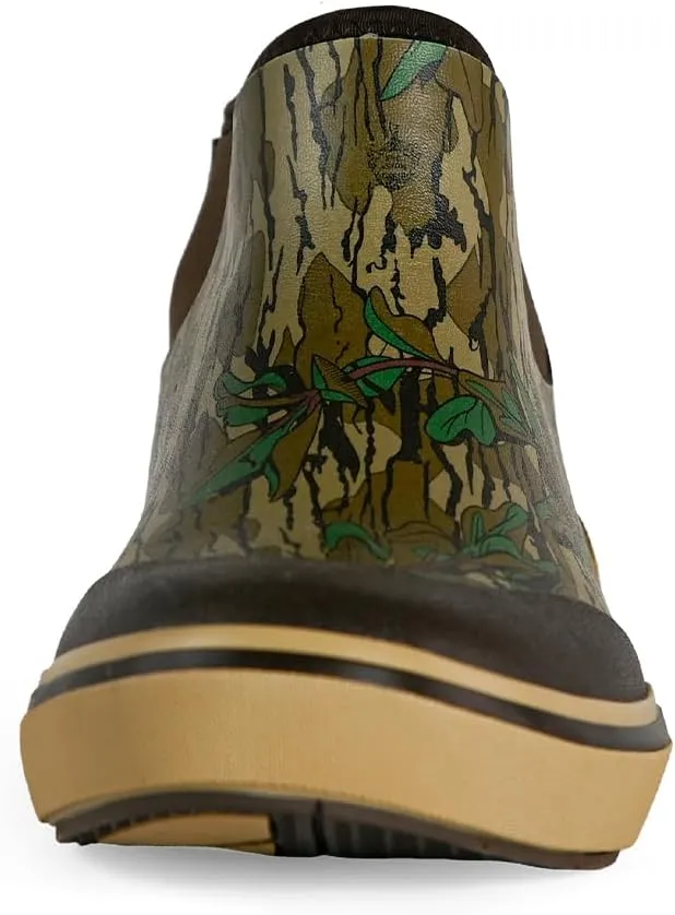 Gator Waders Men's Camp Boots - Durable Slip-Resistant Neoprene Lined Waterproof Ankle Boots for Camping, Fishing & Hiking