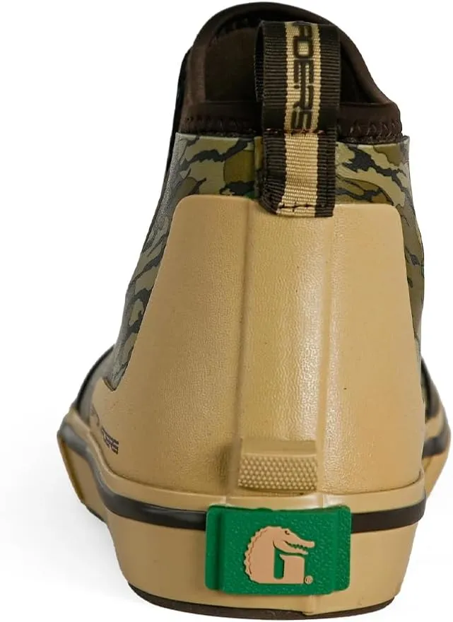 Gator Waders Men's Camp Boots - Durable Slip-Resistant Neoprene Lined Waterproof Ankle Boots for Camping, Fishing & Hiking