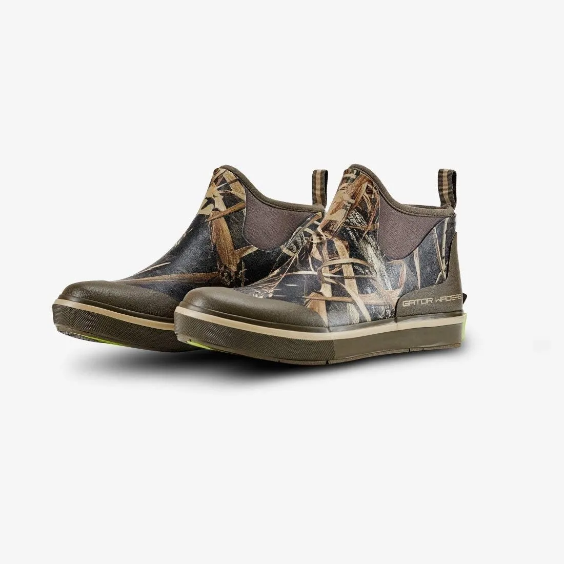 Gator Waders Women's Air Mesh Camp Boots - Durable Breathable Slip-Resistant Waterproof Ankle Boots for Camping & Fishing